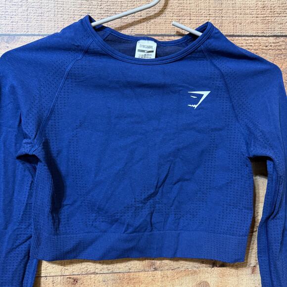 Gymshark Vital Crop Long Sleeve Size Medium - Picture 3 of 11